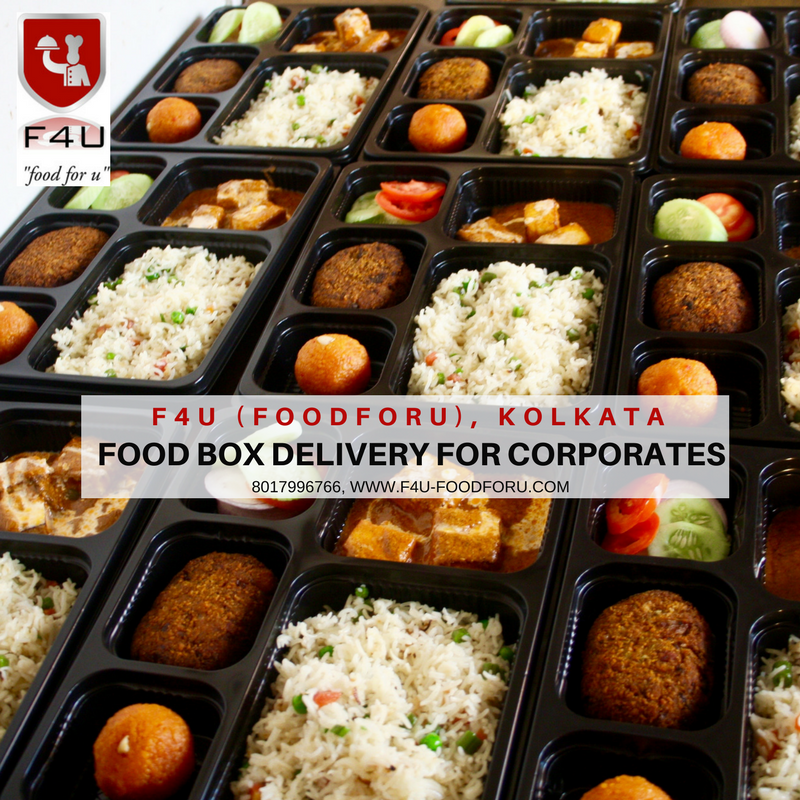 Food Box Delivery for Corporate Lunches – F4U KOLKATA 8017996766